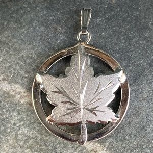 Vintage | Enco Silver Maple Leaf Charm